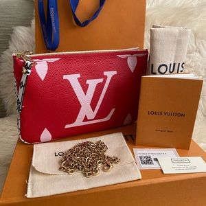 🌸LV LE Double Pochette Giant🌸